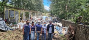 Volunteers participating in local projects in Santiago, Guatemala